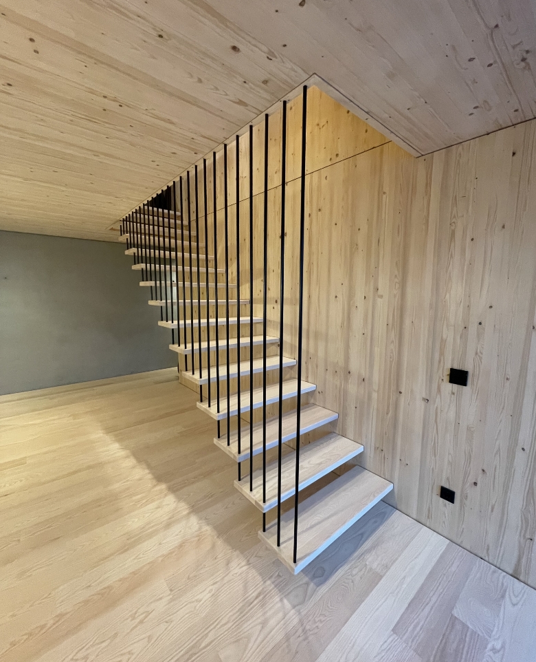 Holztreppe